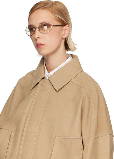 Слънчеви очила Prada Metal Oval Sunglasses Металик | 0PR A59S 8056262147795, 3