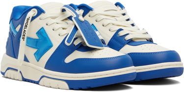 Кецове и обувки Off-White Out Of Office Metallic Arrow Синьо | OMIA189F25LEA00E6145, 3