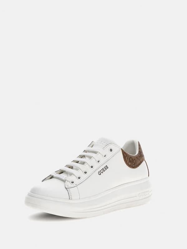 Кецове и обувки GUESS Vibo 4G Logo Sneakers Бяло | FL7VIBLEA12, 0