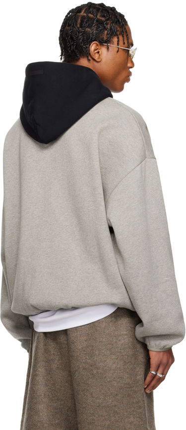 Суитчър Fear of God ESSENTIALS NBA Pull-Over Hoodie Сиво | 192AL246500F, 2