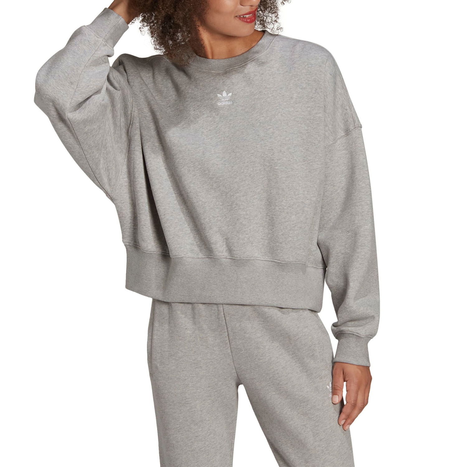 Суитчър adidas Originals Essentials Fleece Сиво | hf7478, 0