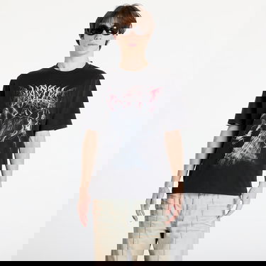 Тениска Wasted Paris Scythe T-Shirt Faded Black Черно | WP_000183, 0