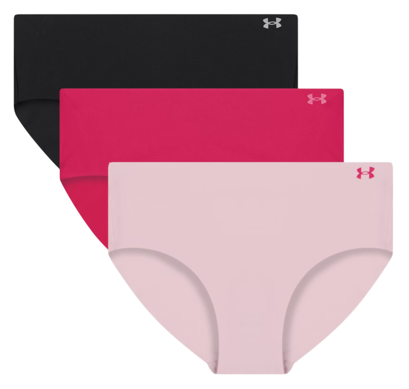 гащички Under Armour Under Armour Pure Stretch No Show Hipster Panties, 3-Pack Многоцветен | 1383895-681