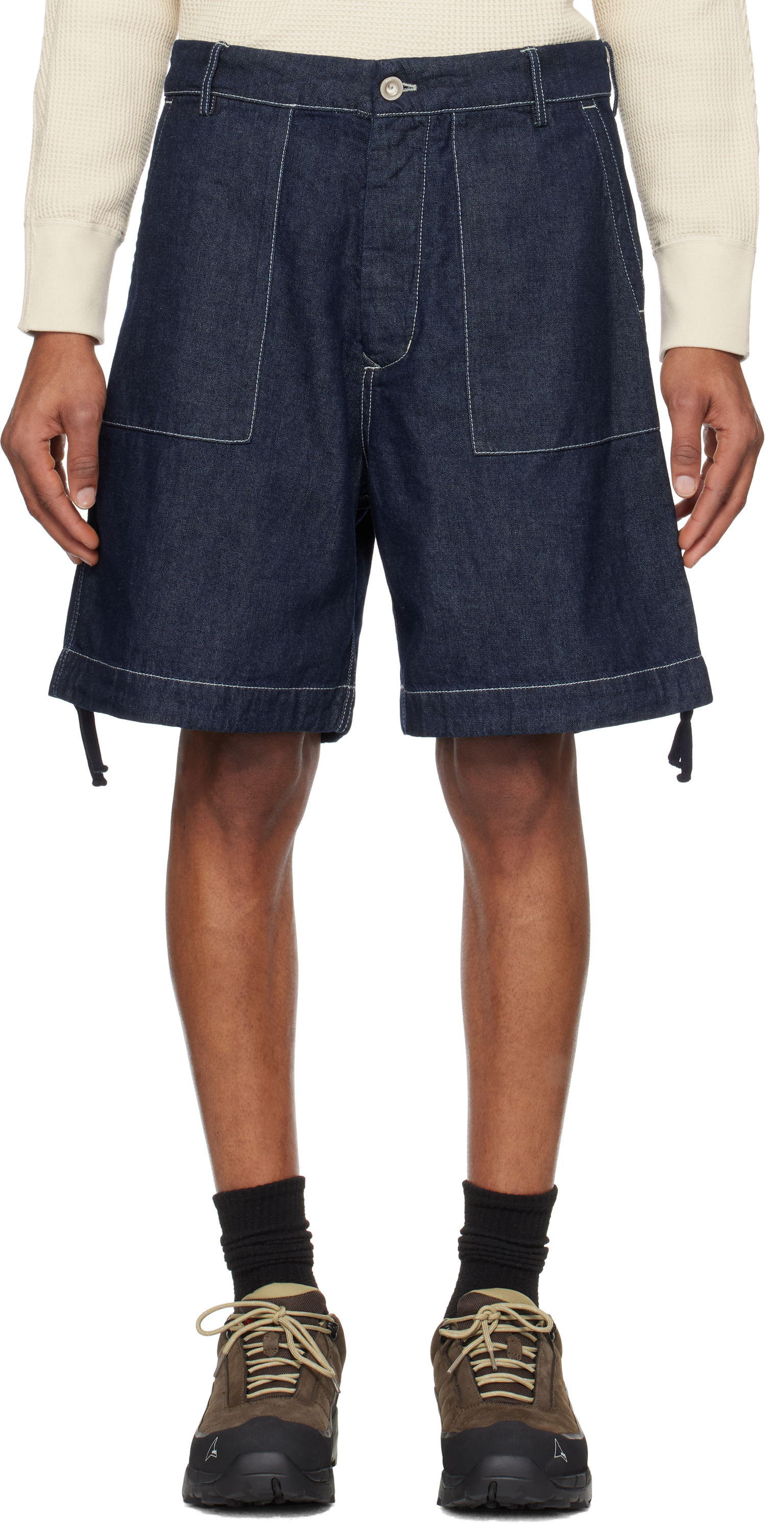 Къси панталони C.P. Company C.P. Company Denim Shorts Синьо | 18CMBE158A-110295W, 0