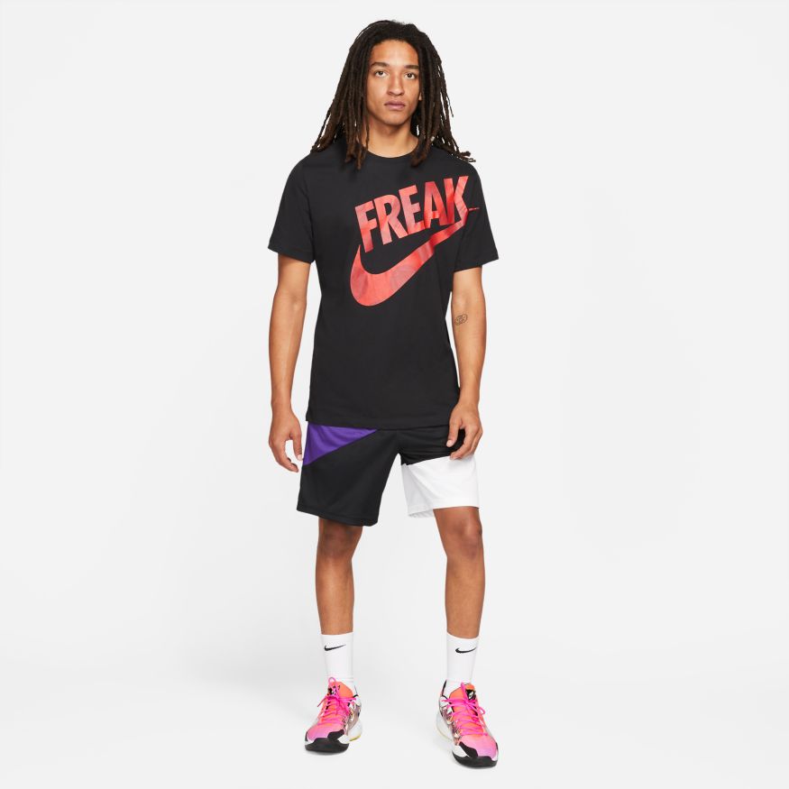 Тениска Nike Dri-Fit Giannis Freak Printed Basketball Tee Черно | DJ1564-010, 0