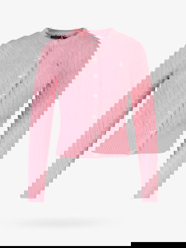 Пуловер Polo by Ralph Lauren Pink Cable Knit Cardigan Розово | 211891643004, 0