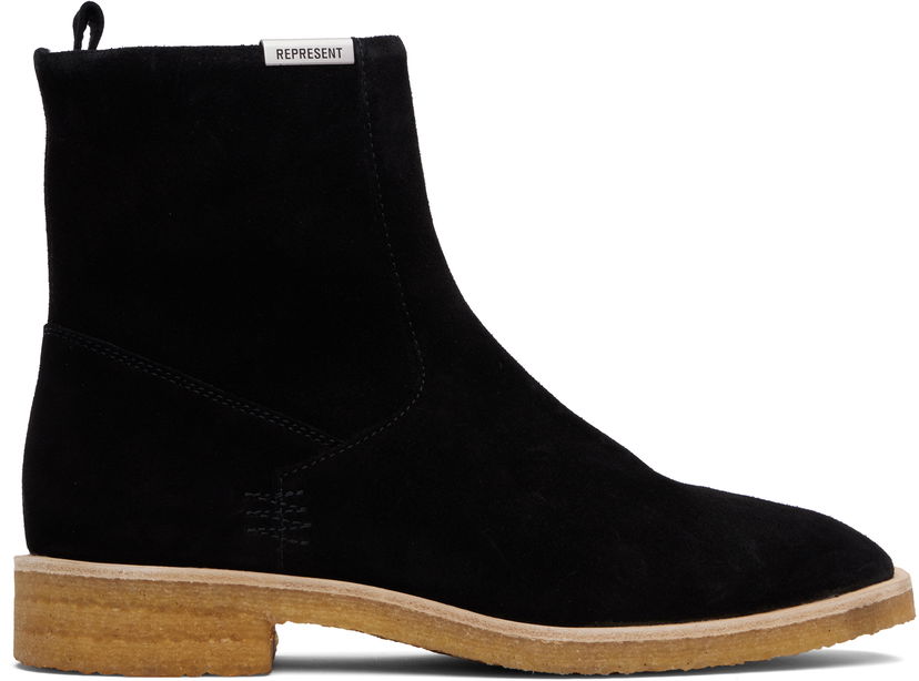 Яке Represent Clo Represent Crepe Chelsea Boots Черно | MLM911442