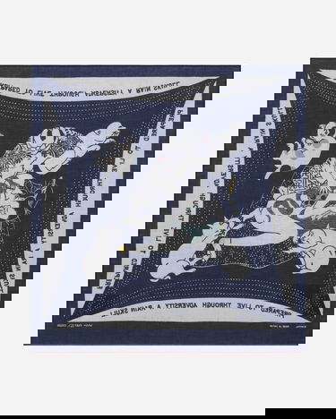 Шал KAPITAL Rainskull Bandana Синьо | EK-1692BA 1, 3