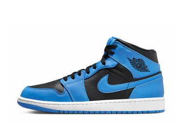 Кецове и обувки Jordan Air Jordan 1 Mid "University Blue Black" Синьо | DQ8426-401, 0
