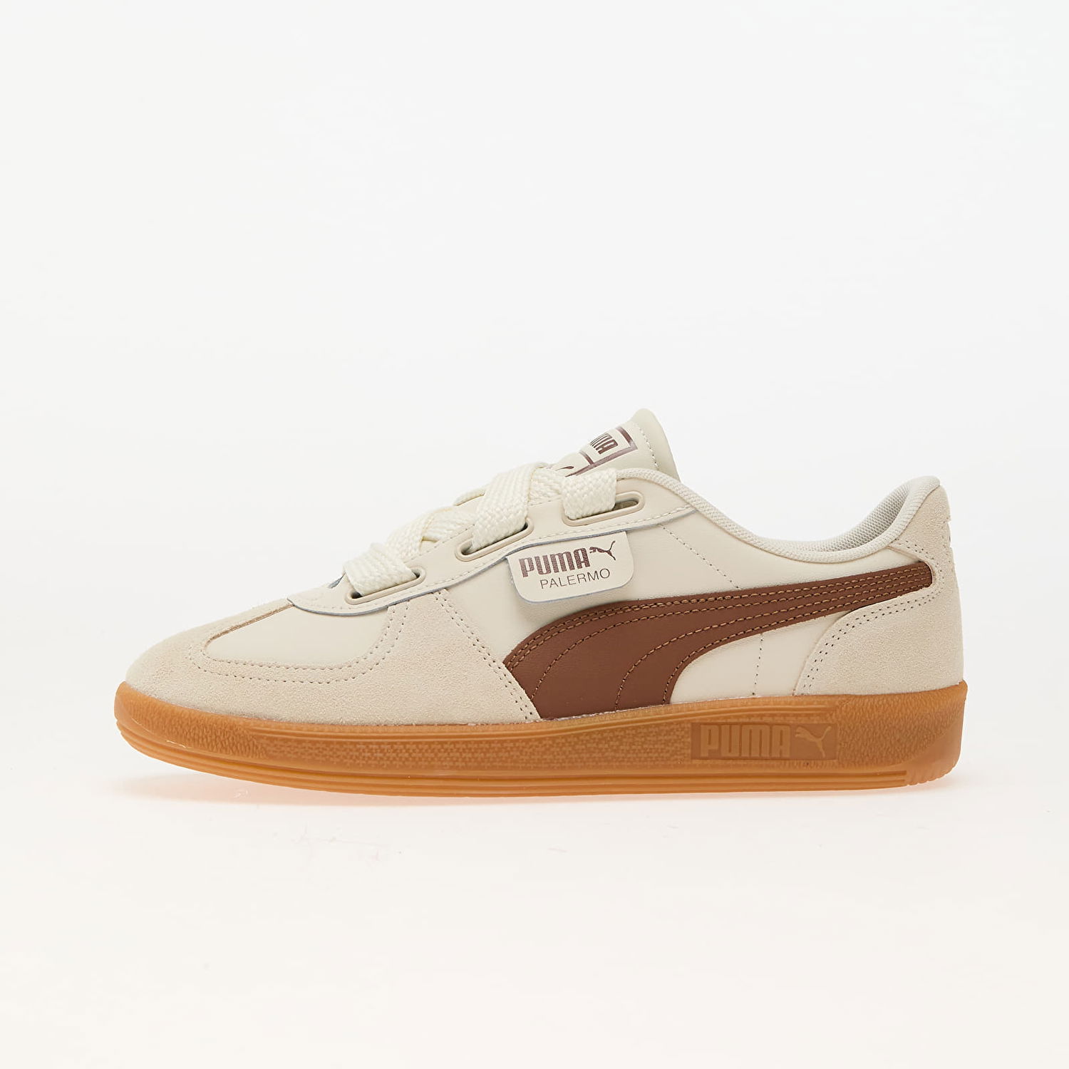 Кецове и обувки Puma Palermo Wide Lace SD Бежово | 40210903, 0