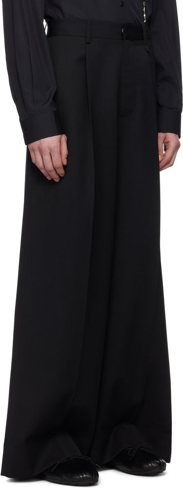 Панталони Simone Rocha Simone Rocha Wide Leg Trousers Черно | 4118 1217, 1