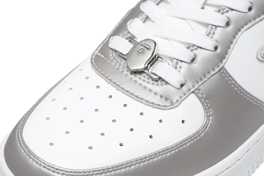 Кецове и обувки BAPE Bape Sta Silver #4 Сиво | 0ZXSHM191053L-SILVER, 4
