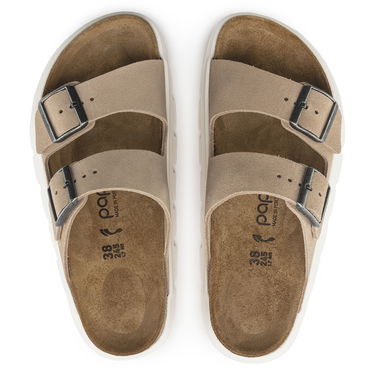Кецове и обувки Birkenstock Arizona Chunky Suede Leather Бежово | 1024950, 5