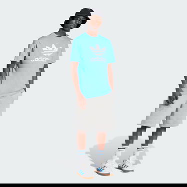 Тениска adidas Performance Adicolor Trefoil Синьо | IR7980, 1