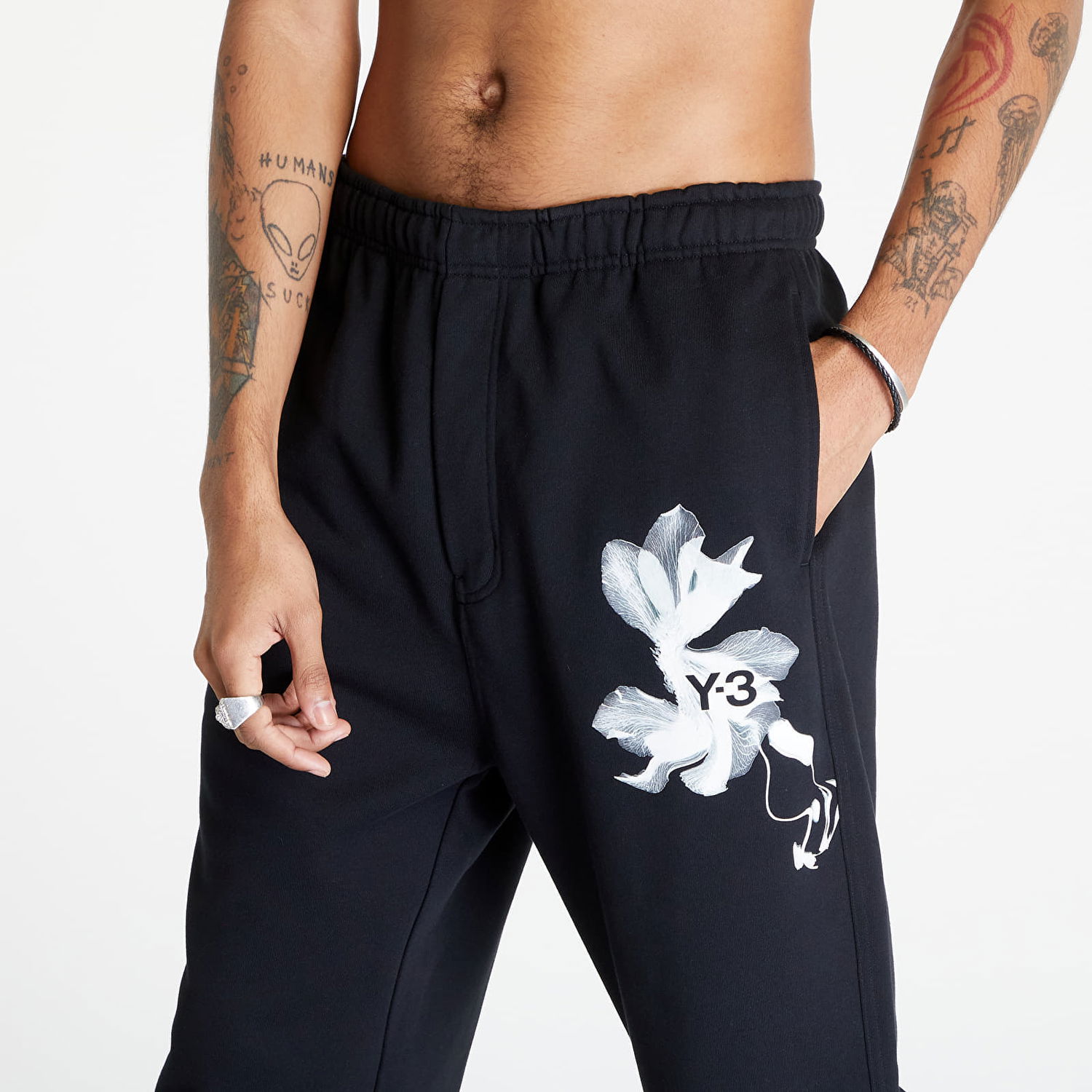 Спортни панталони Y-3 Graphic French Terry Pants UNISEX Черно | IN4339, 1