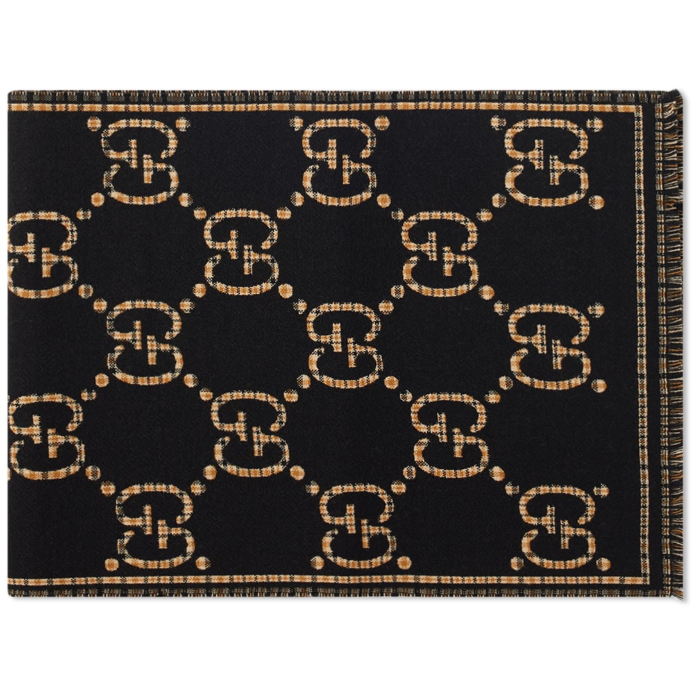 Портфейл Gucci Large GG Scarf Черно | 660025-4G386-1079, 0