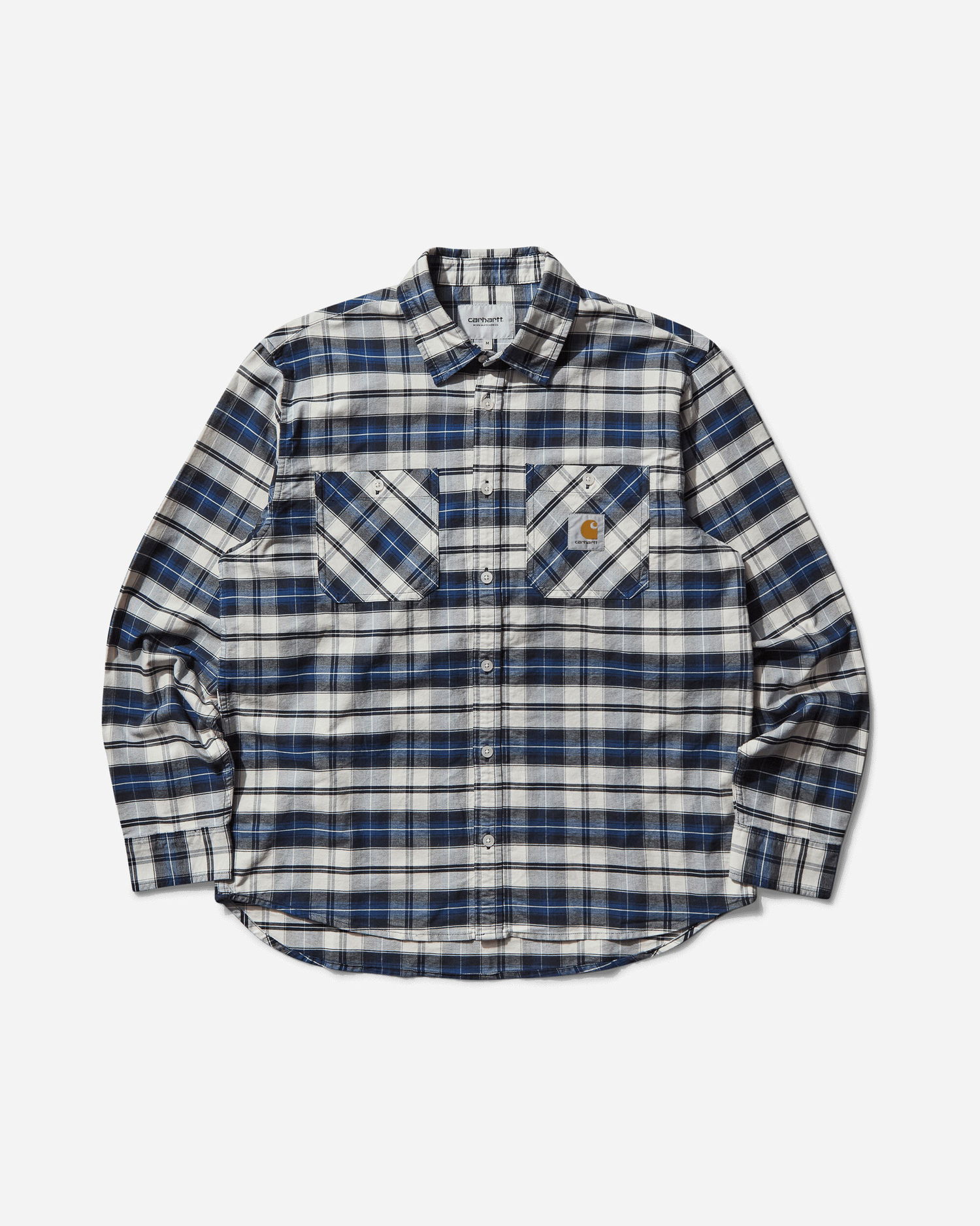 Риза Carhartt WIP Tarbell Plaid Shirt Синьо | I034545 2WKXX, 1
