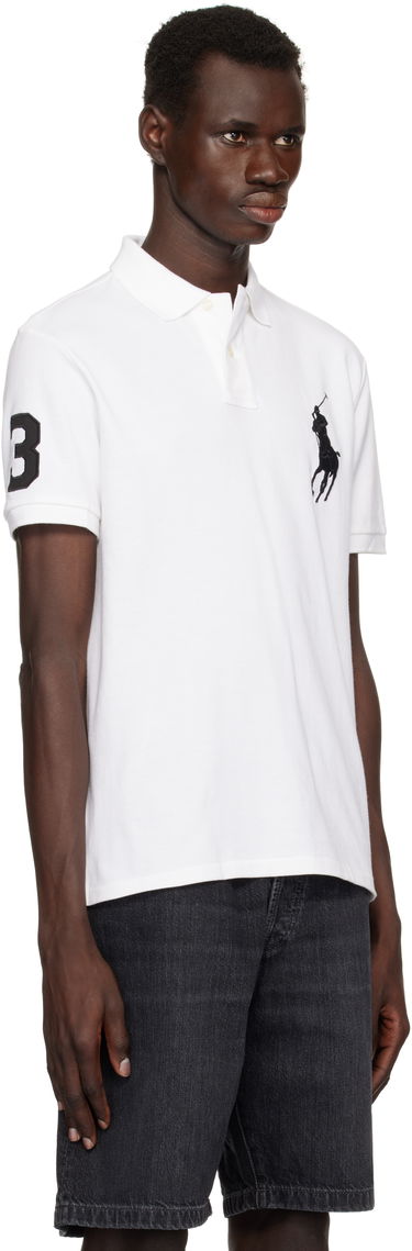Поло тениска Polo by Ralph Lauren Polo Ralph Lauren Big Pony Polo Бяло | 710688969003, 1