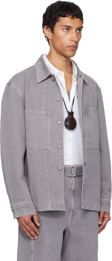 Риза LEMAIRE Lemaire Workwear Denim Overshirt Сиво | OV1024 LD1063, 1