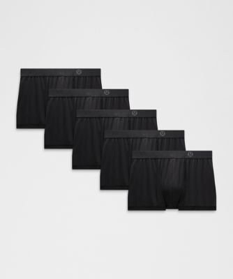 Боксерки lululemon Always In Motion Boxer Brief 3" 5 Pack Черно | prod20003211, 4