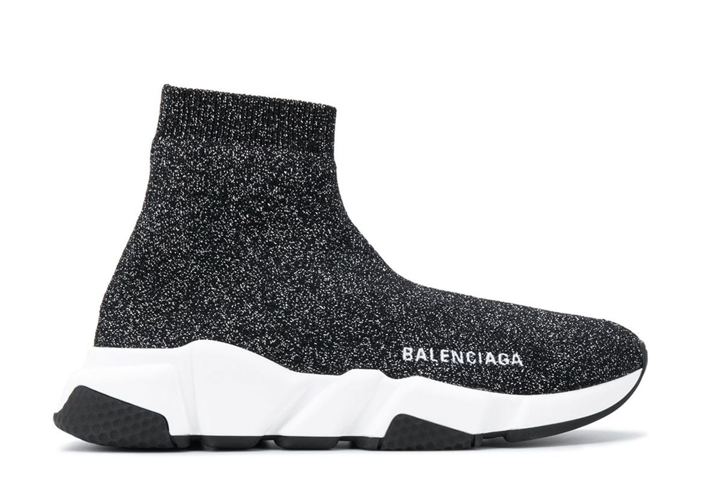 Кецове и обувки Balenciaga Speed Trainer "Black Glitter" W Черно | 593698W1V911891, 0