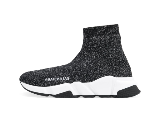 Кецове и обувки Balenciaga Speed Trainer "Black Glitter" W Черно | 593698W1V911891
