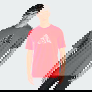 Тениска adidas Performance Logo T-Shirt With Graphic Print Червено | JJ3934, 0