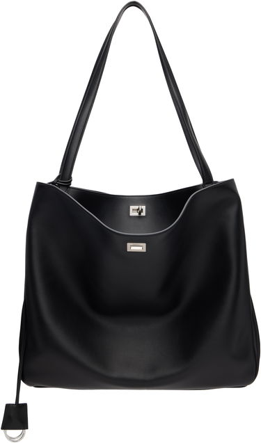Голяма пазарска чанта Balenciaga Balenciaga Rodeo North-South Tote Черно | 8276642AA4U1000, 0
