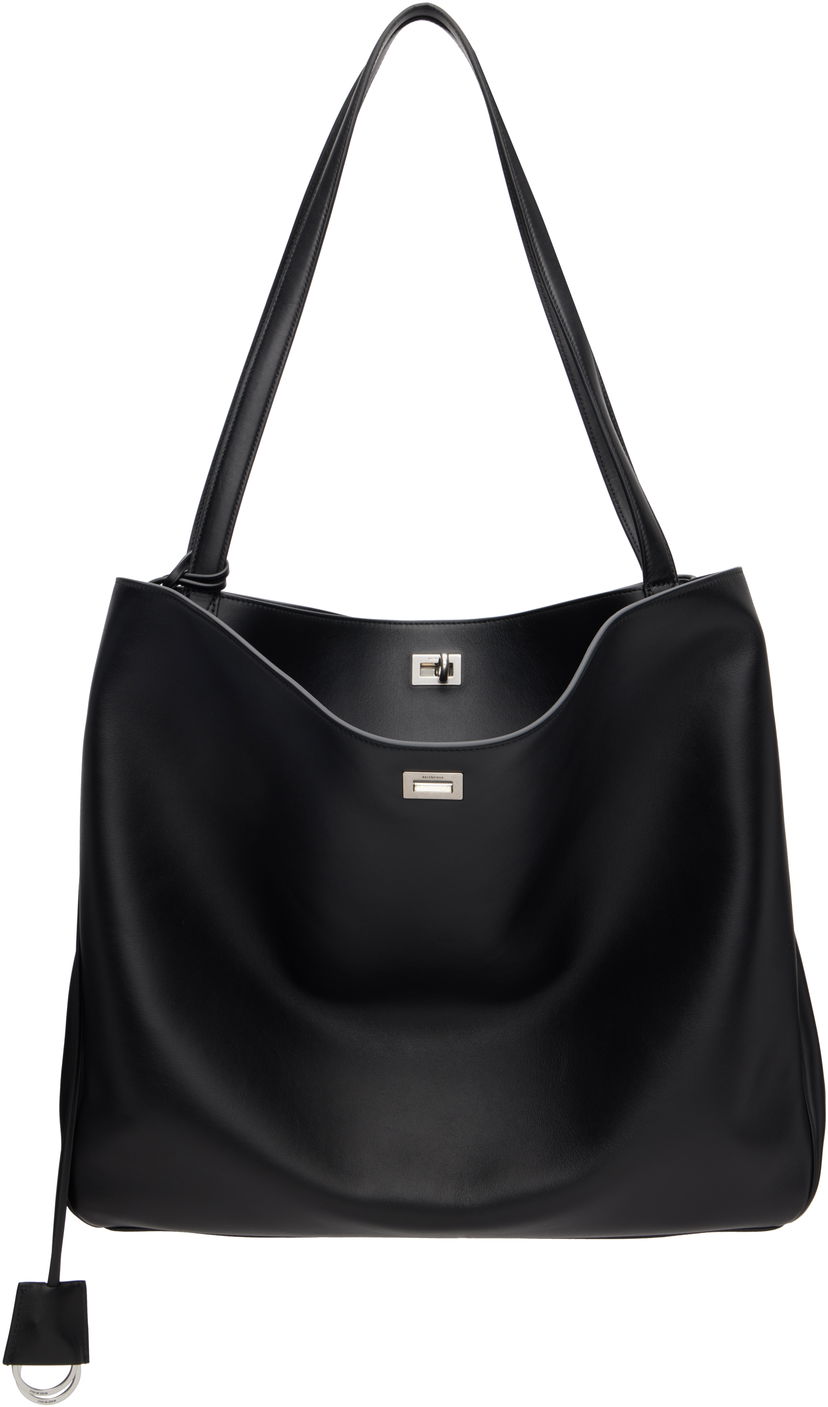 Голяма пазарска чанта Balenciaga Balenciaga Rodeo North-South Tote Черно | 8276642AA4U1000