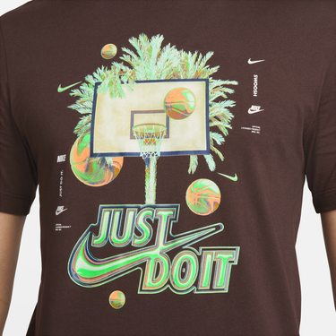 Тениска Nike Basketball Graphic Tee Кафяво | FV8410-227, 2