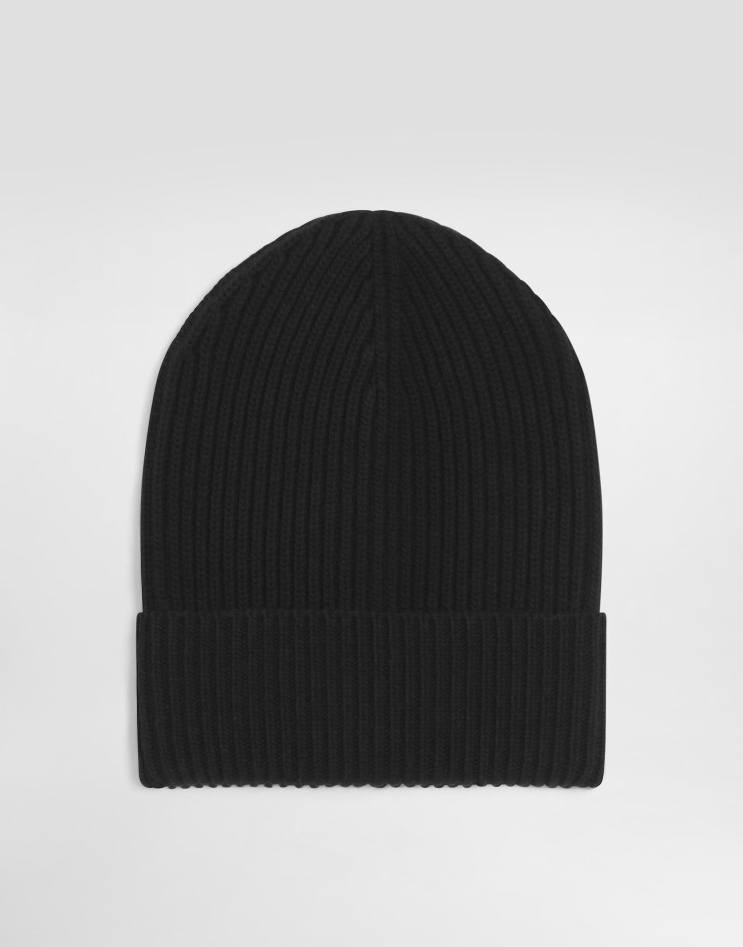 Шапка Dolce & Gabbana Dolce & Gabbana Knitted Wool and Cashmere Beanie Черно | FXQ19TJGME5N0000, 1