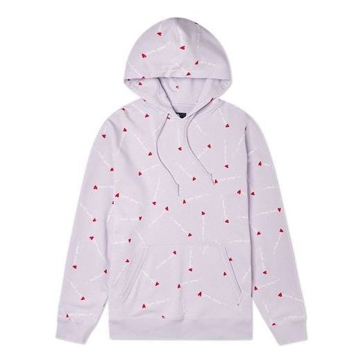 Суитчър Converse Valentine's Day Hoodie with All-Over Print Лилаво | 10022411-A02, 0