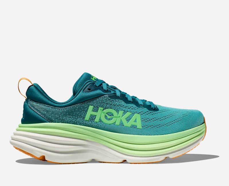 Кецове и обувки Hoka One One Bondi 8 Зелено | 1123202-DLOM, 0