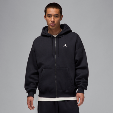Суитчър Jordan Jordan Brooklyn Fleece Full-Zip Hoodie Черно | IB7231-010, 0
