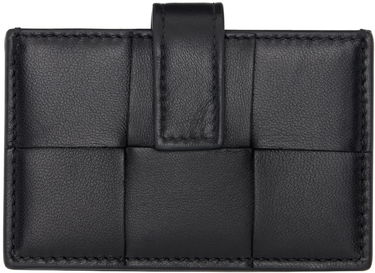 Портфейл Bottega Veneta Accordion Card Holder Черно | 785975 VCQC4, 0
