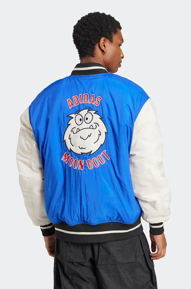 Яке бомбър adidas Originals adidas x Moon Boot Varsity Jacket Синьо | IY8048, 3