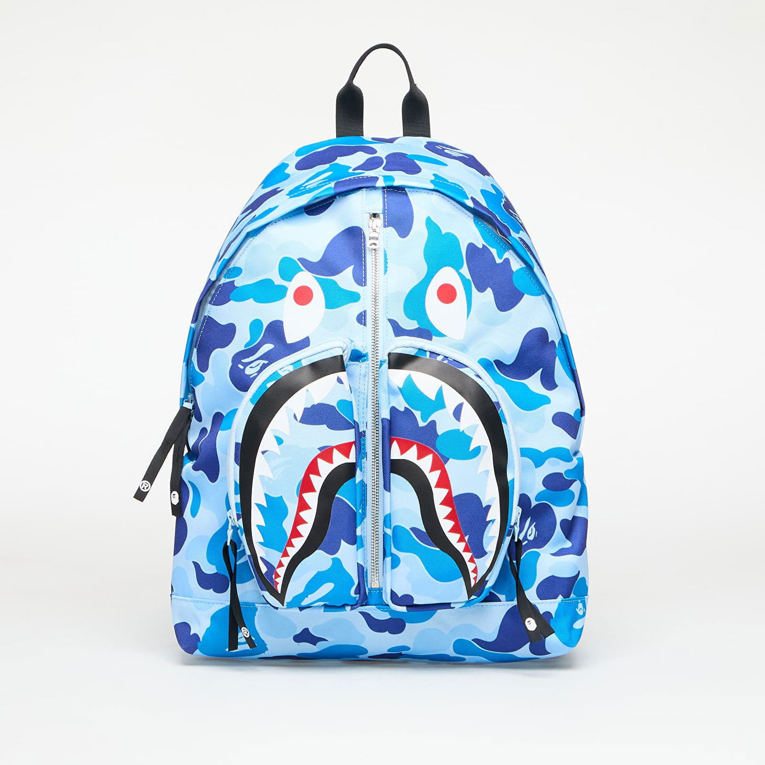 Раница BAPE A BATHING APE ABC Camo Shark Daypack Синьо | 001BAL301007MBLU, 0