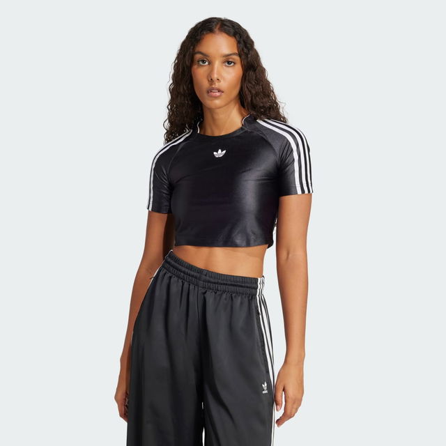 Adicolor Teamgeist Cropped Shiny T-Shirt