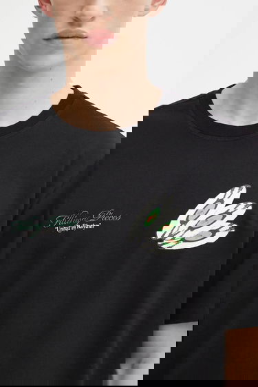 Тениска Filling Pieces DJ United By Rhythm Graphic T-shirt Черно | 422520500241, 3