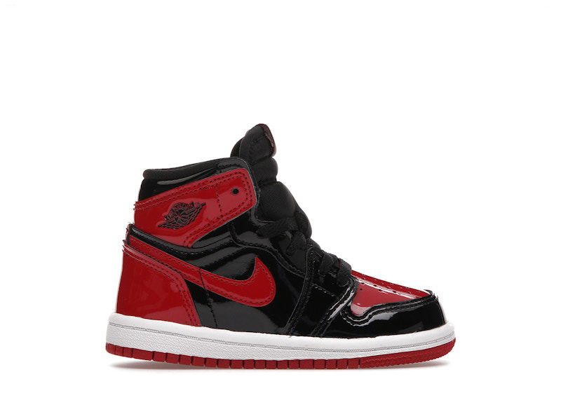 Кецове и обувки Jordan Air Jordan 1 Retro High OG Patent (TD) Червено | AQ2665-063, 0