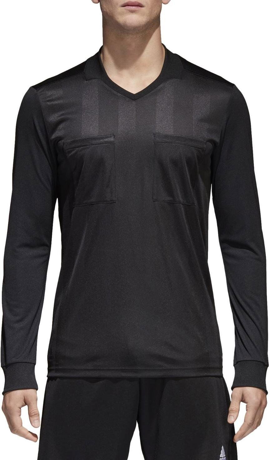Фланелка adidas Originals Referee Long Sleeve V-Neck Shirt with Pockets Черно | cf6215, 0