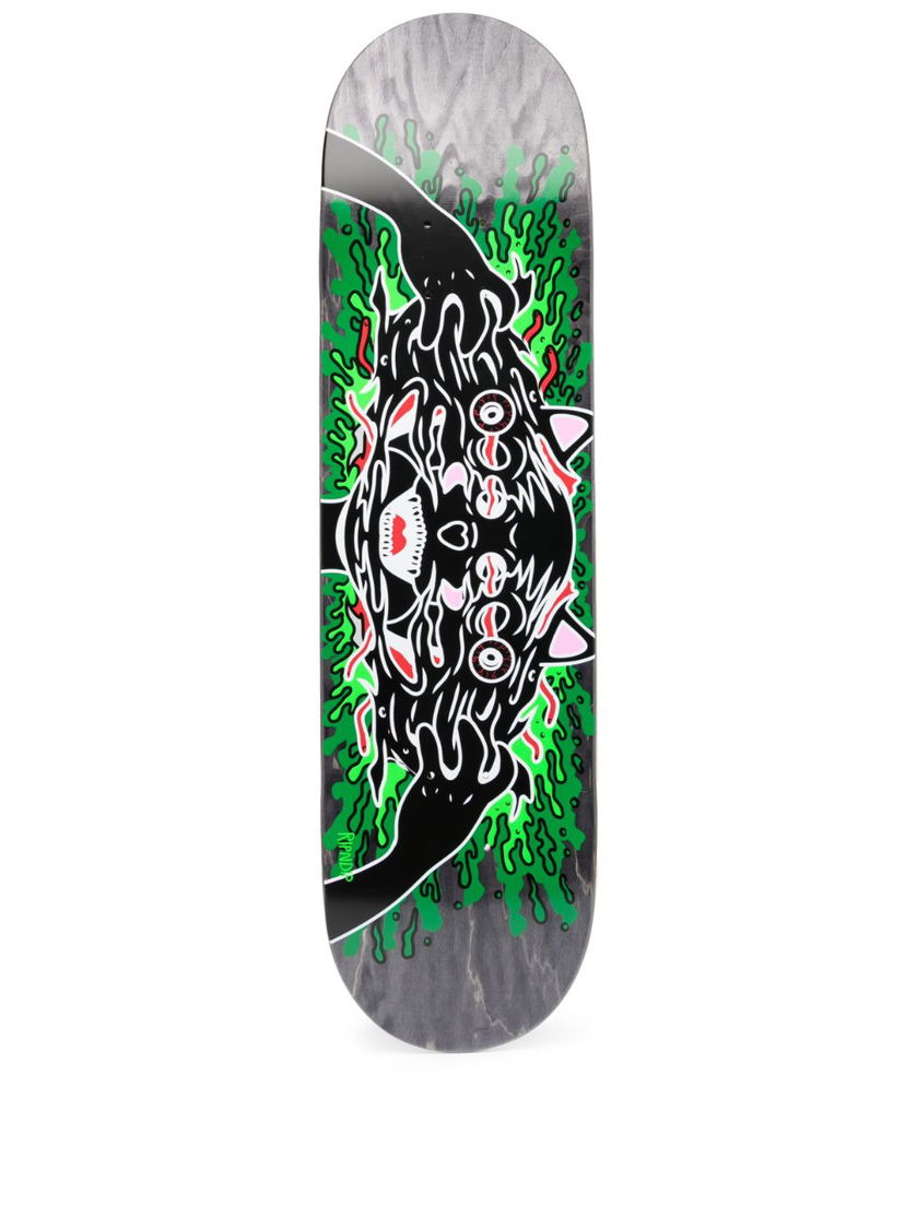 Skate RIPNDIP Skull Face Jerm Skateboard Deck Зелено | RND1002519980453