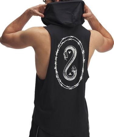 Потник Under Armour Project Rock Snake Sleeveless Hoodie Черно | 1389987-001, 1