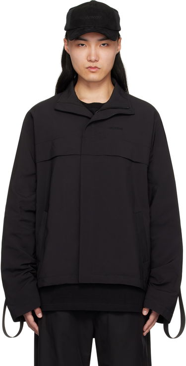 Ветровка We11done We11done Strapped Windbreaker Jacket Черно | WD-JP0-25-004-M-BK, 0