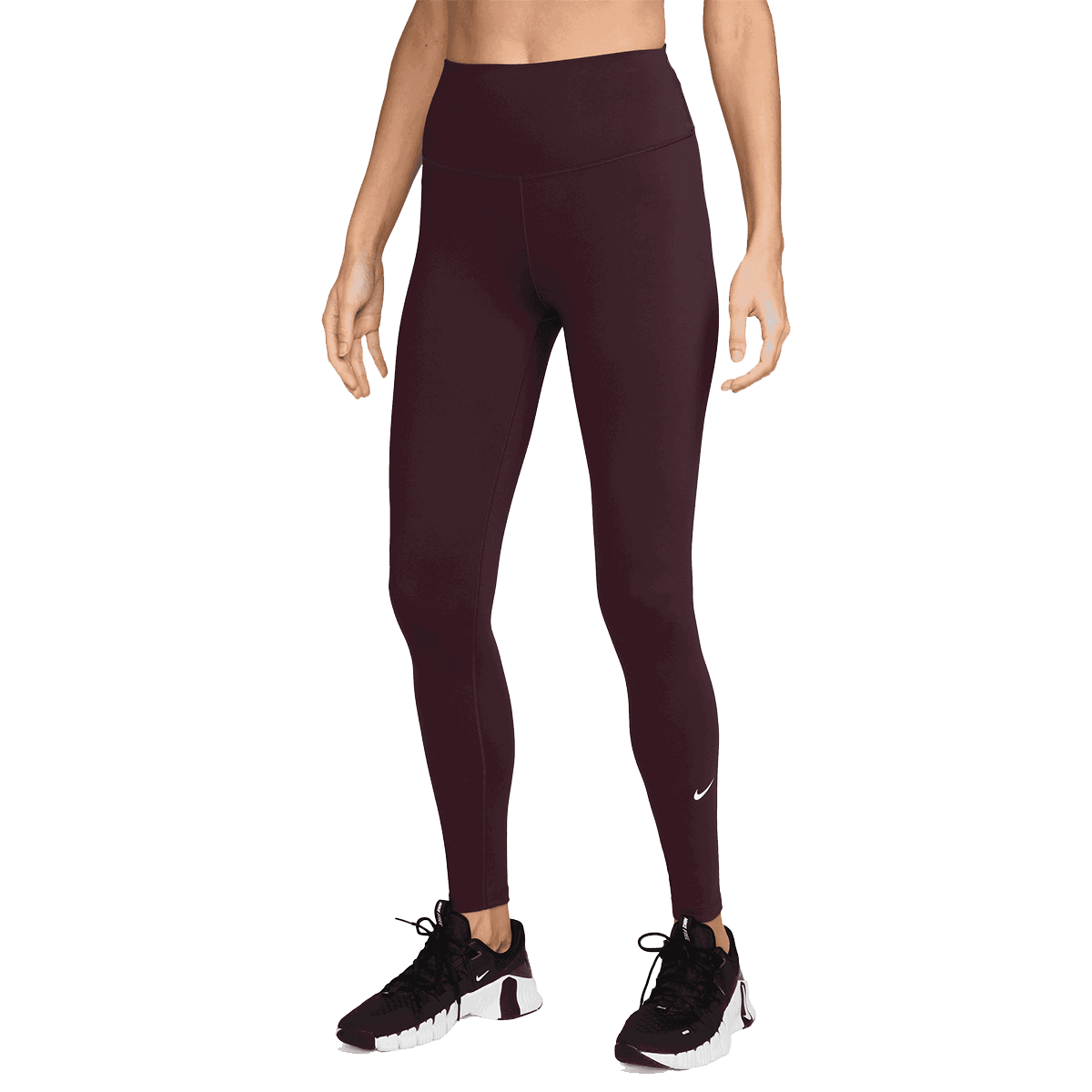 Клинове Nike One High-Rise Training Tights Бургунди | IB9382-652, 0