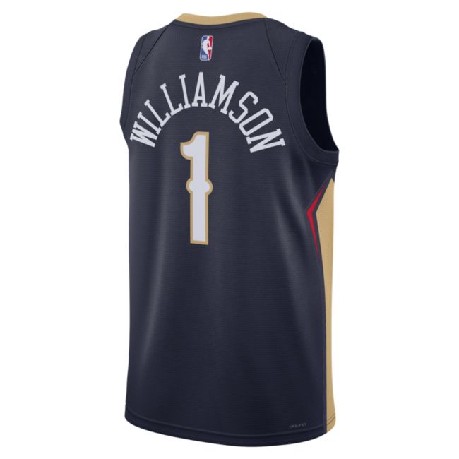 Фланелка Nike New Orleans Pelicans Icon Edition 2022/23 Dri-FIT Jersey Синьо | DN2014-419, 1