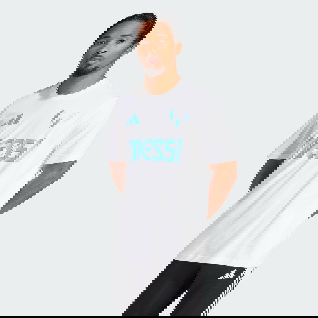 Тениска adidas Performance Graphic T-Shirt Бяло | JJ1418, 0