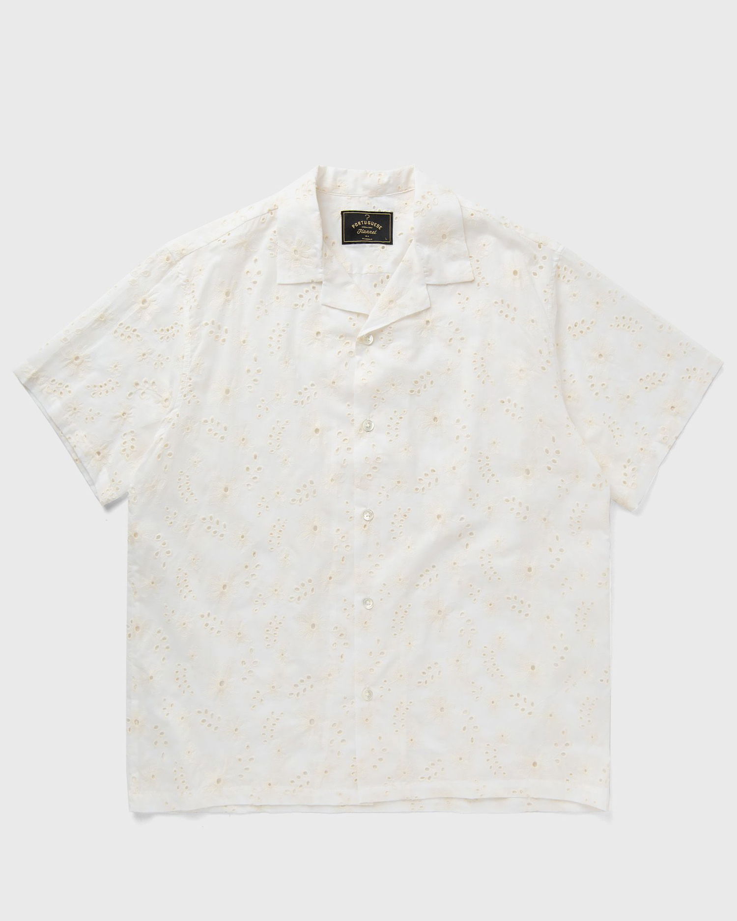 Поло тениска Portuguese Flannel FOLCLORE Бяло | SS24.0040-WHITE, 0