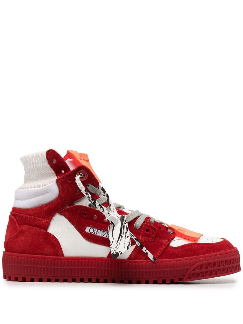 Кецове и обувки Off-White Off Court 3.0 "White and Red" Червено | OMIA065R21LEA0020125
