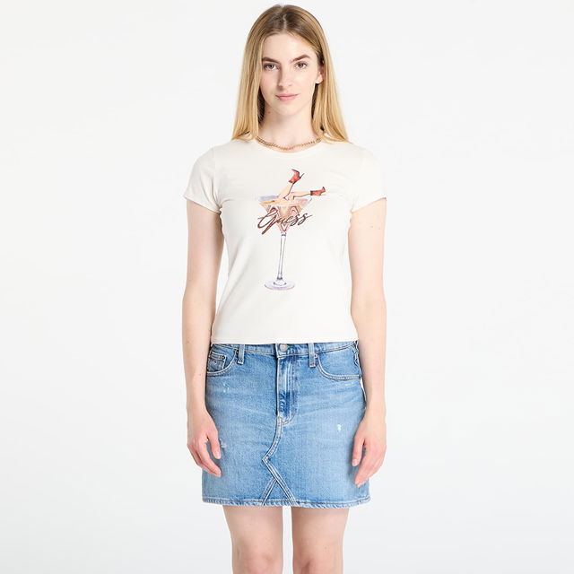 T-shirt Ss Tini Boots Espresso R5 Tee Beige